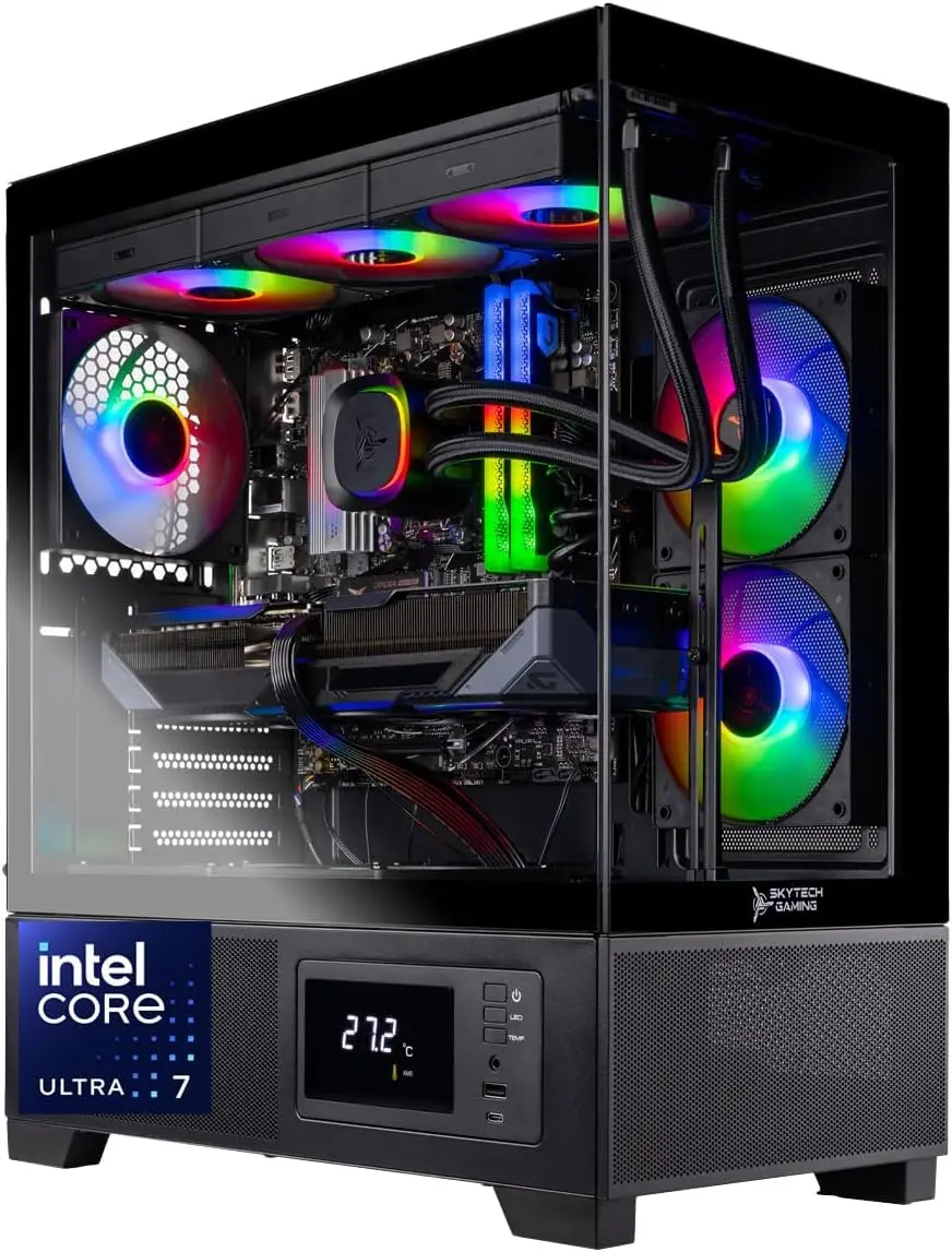 Pc Gaming Usa - Skytech Gaming Azure 3 Plus Desktop