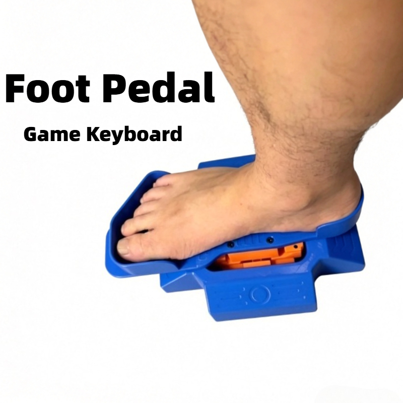 Usb Foot Pedal Gaming - Game Foot Pedal Keyboard Custom 3D