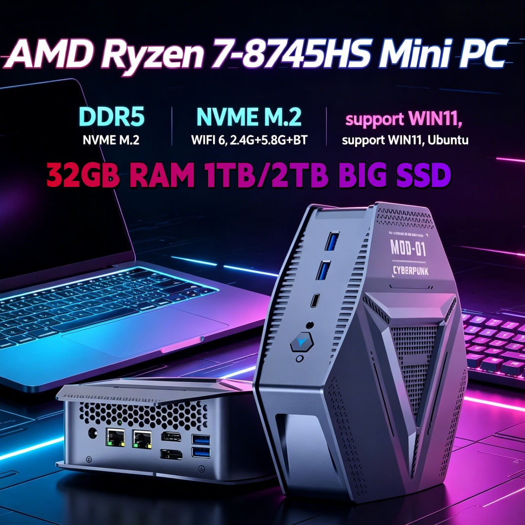 Pc Gaming Cost - Mini PC WIFI6 Type-C HD DP