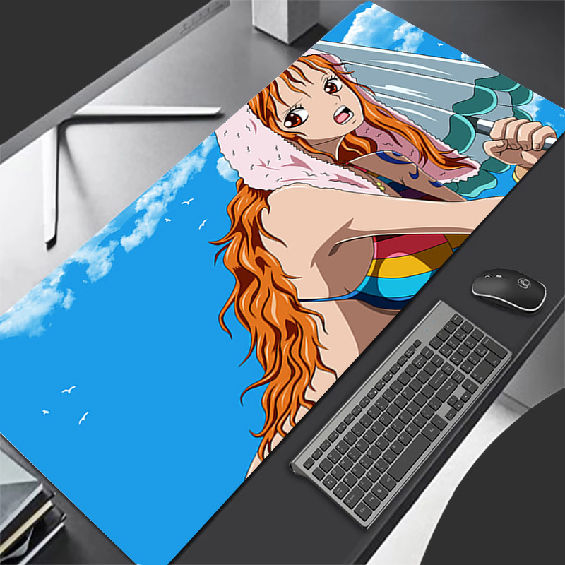 Pc Gaming Setup - Mouse Pad One Piece Durable Anime