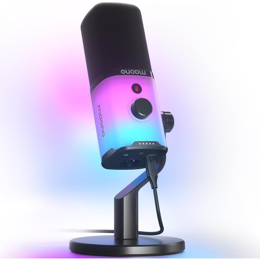 Pc Gaming Usa - USB/XLR Podcasting Microphone for PC and