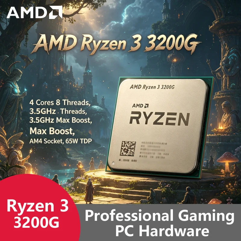 Pc Gaming Cost - AMD Ryzen 3 3200G AM4 Entry
