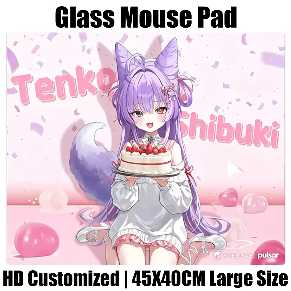 Fps Gaming Mouse - Japanese Anime Tenko Shibuki Glass Mouse