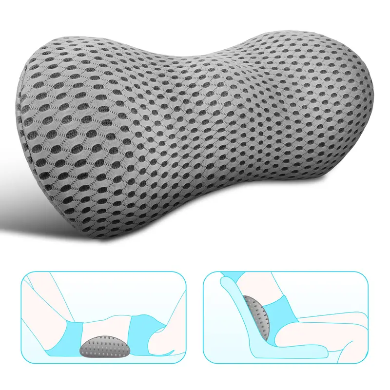 Gaming Chair Lumbar Pillow - Ergonomic Memory Foam Lumbar Pillow for