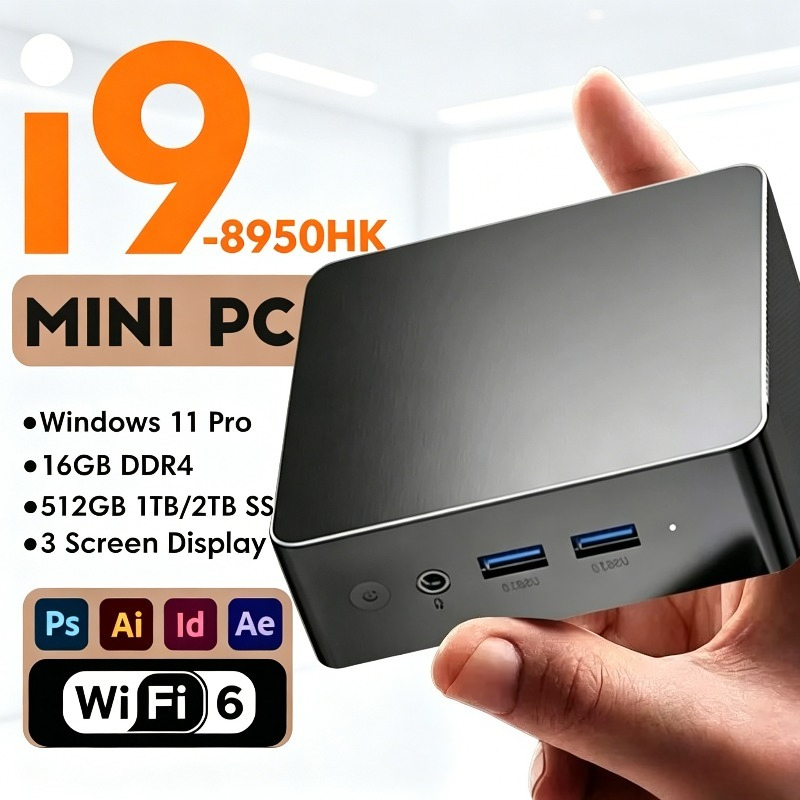 Pc Gaming Setup - Intel Core i9 8950HK Mini PC