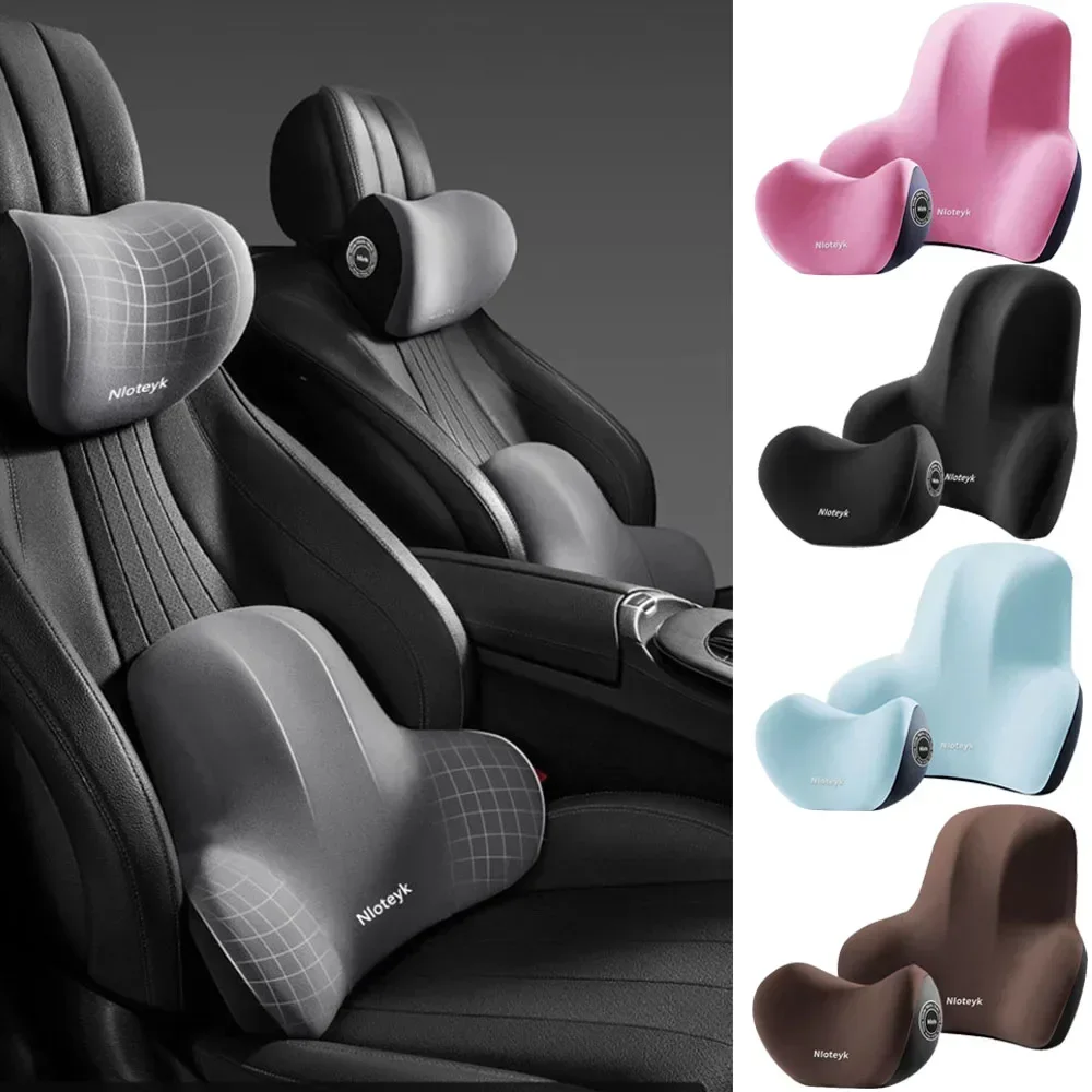Gaming Chair Lumbar Pillow - Memory Foam Lumbar Back Cushion for