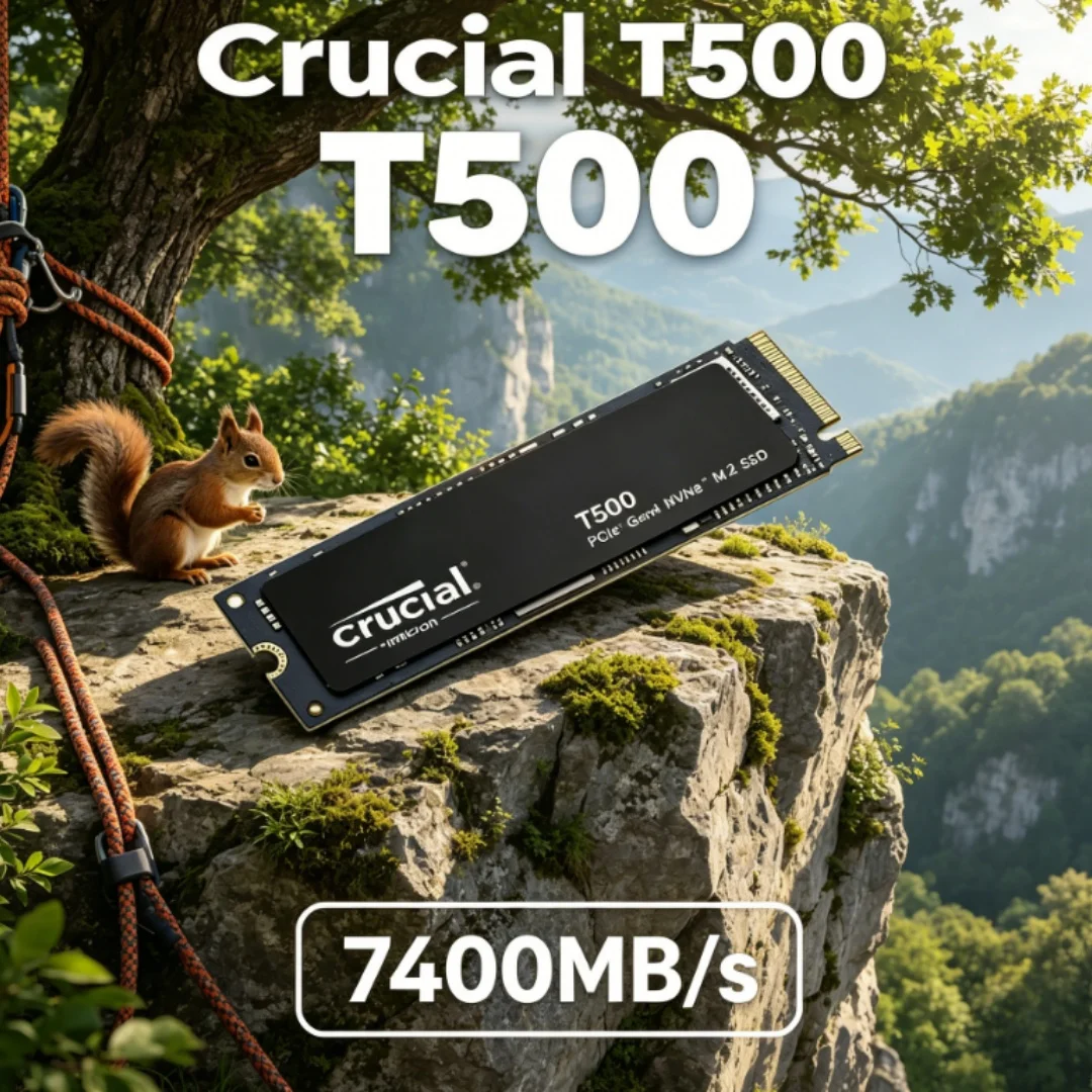 Pc Gaming Ps5 - Crucial T500 1TB Gen4 NVMe M.2