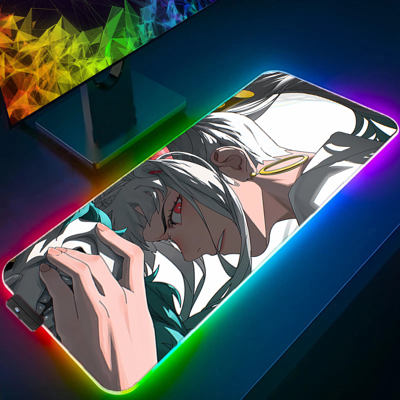 RGB LED Mouse Pad Office Desk  - Pc Gaming Games review and price