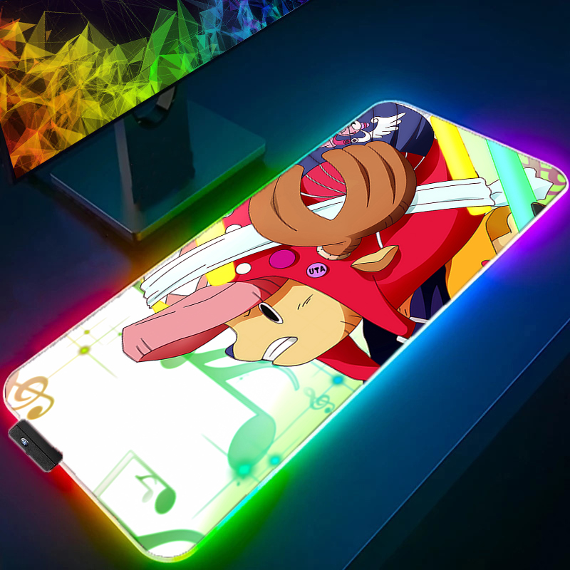 RGB LED Mouse Pad Office Desk  - Pc Gaming Games review and price