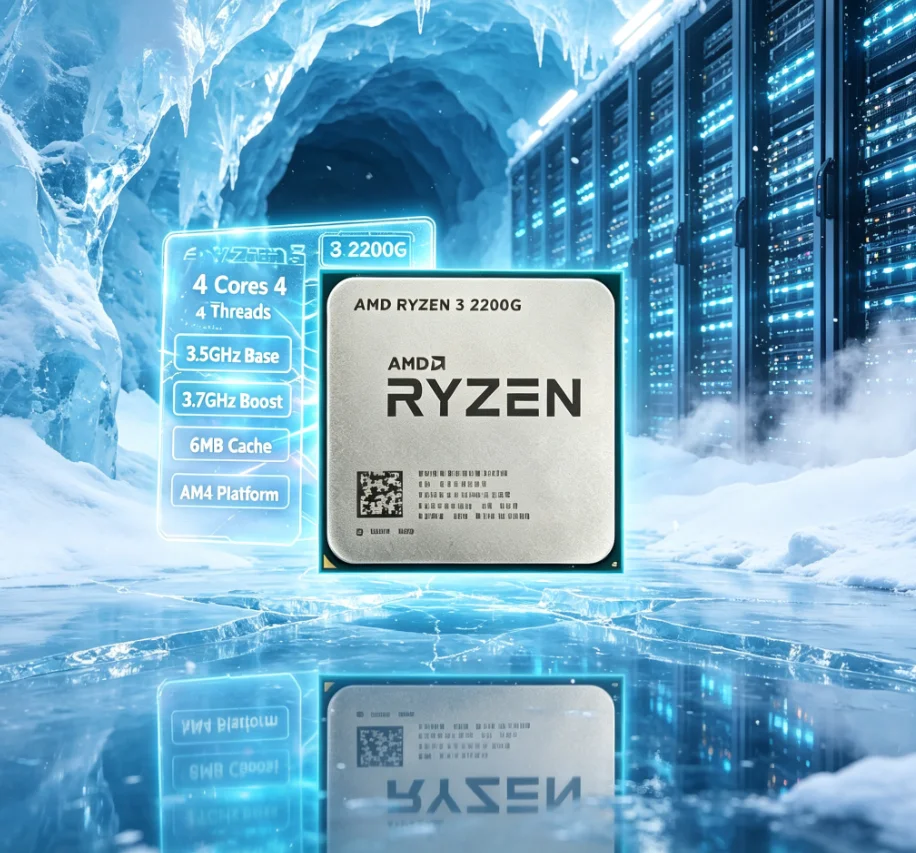 AMD Ryzen 3 2200G 14nm Manufac - Pc Gaming Cost review and price