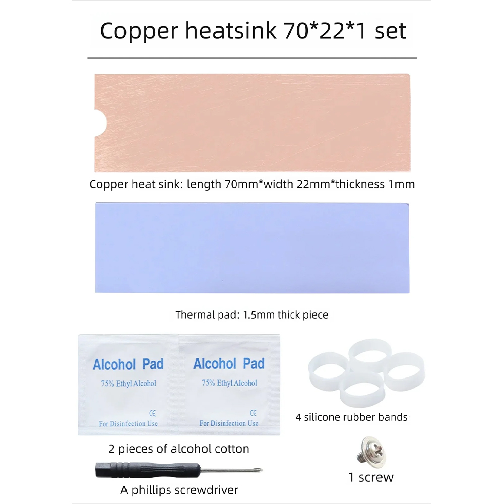 M.2 SSD Heatsink for NVMe NGFF - Laptop Cooling Pad review and price