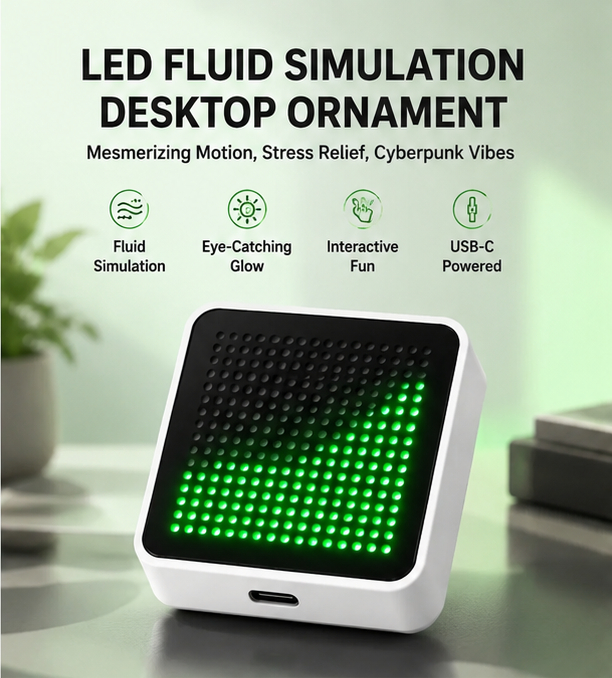 LED Fluid Simulation Desktop O - Pc Gaming Setup review and price
