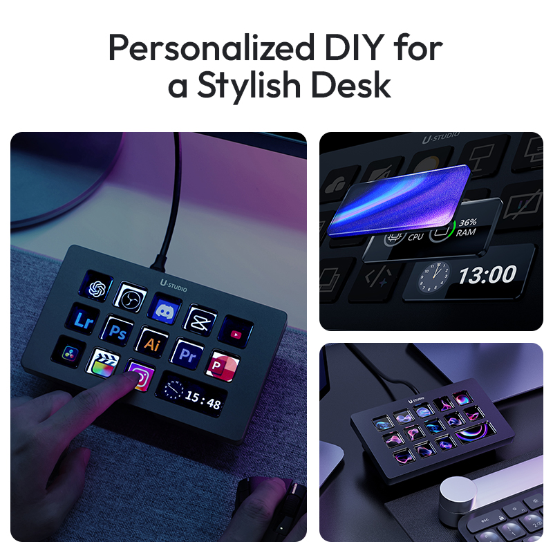 Ulanzi D200H Deck Dock AI-Powe - Stream Deck review and price
