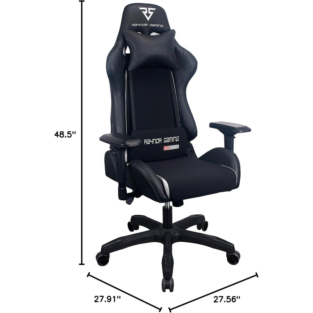 Ergonomic High-Back Racing-Sty - Gaming Chair Lumbar Pillow review and price