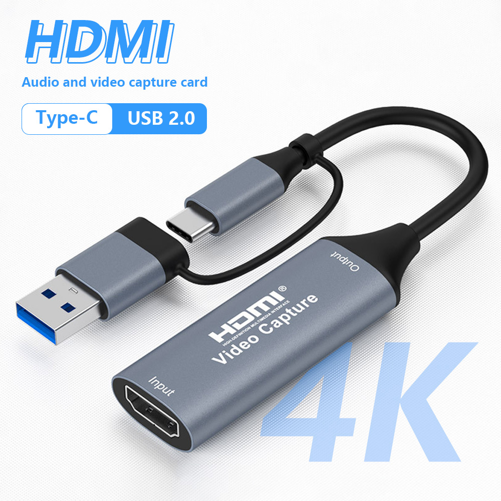 4K 2 in 1 USB 2.0 Video Captur - Pc Gaming Games review and price