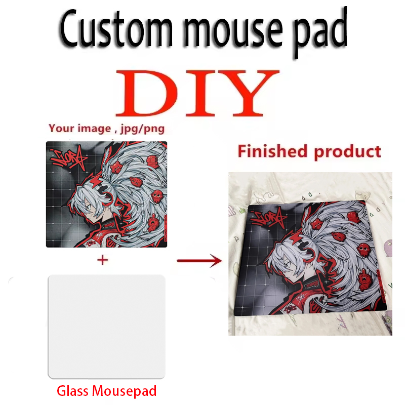 Customized Glass Mouse Pad DIY - Fps Gaming Mouse review and price