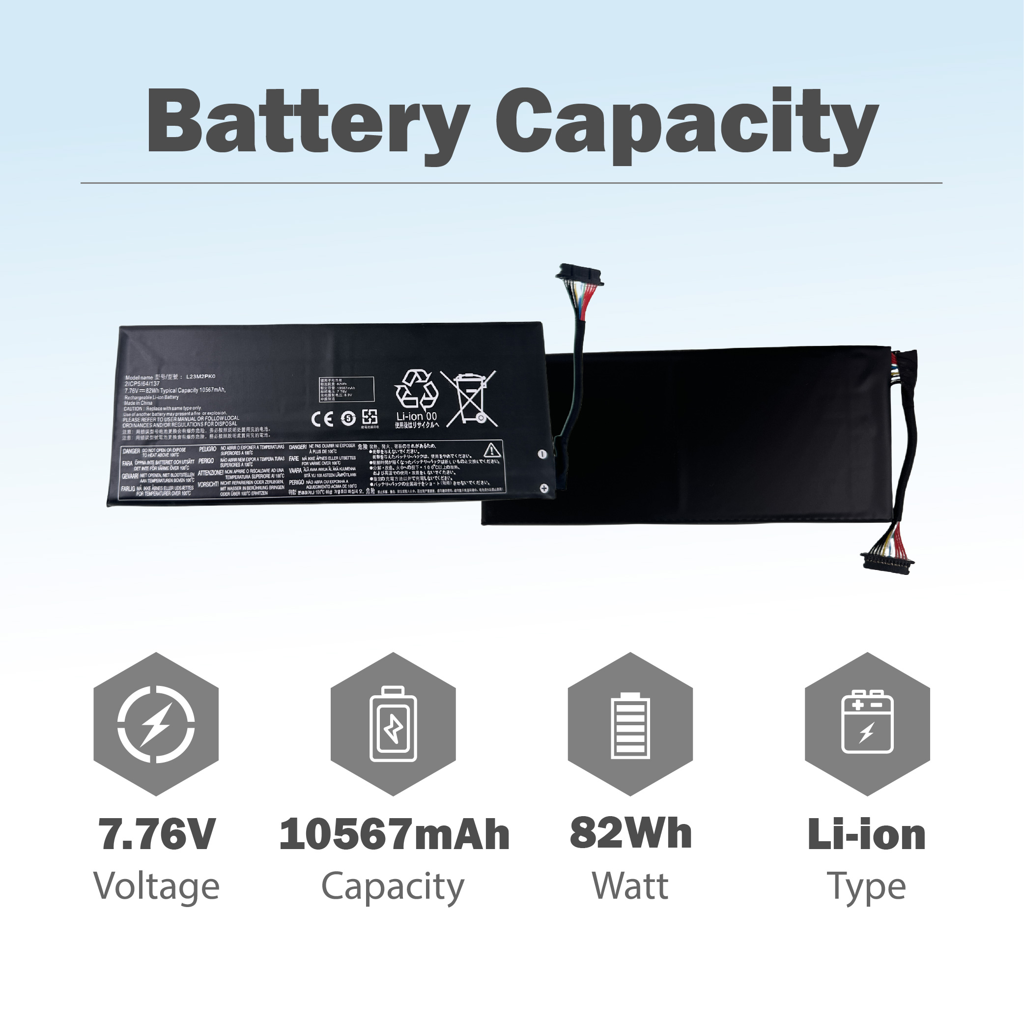 L23M2PK0 Battery L23B2PK0 For  - Pc Gaming Lenovo Legion review and price