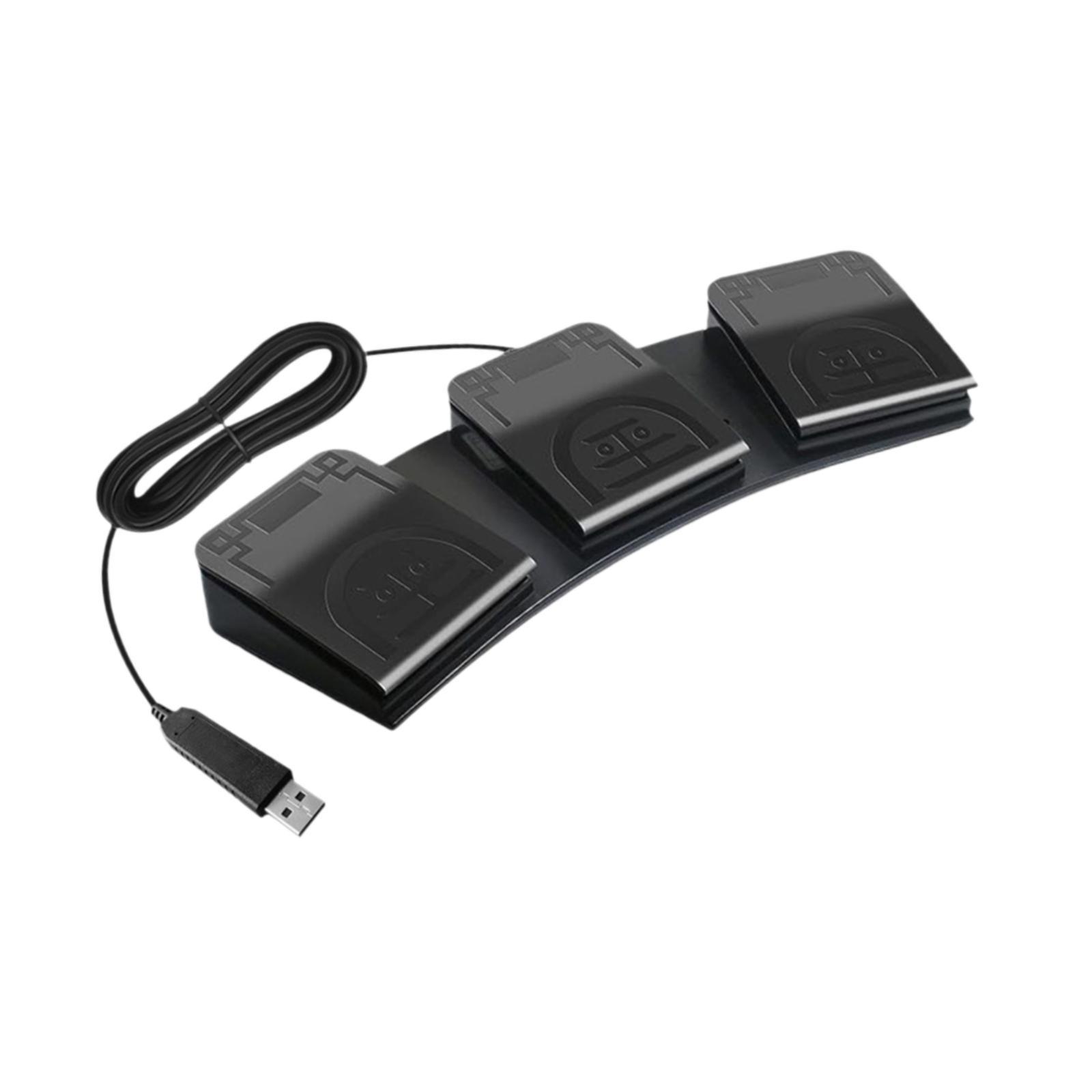USB Triple Foot Switch Pedal R - Usb Foot Pedal Gaming review and price