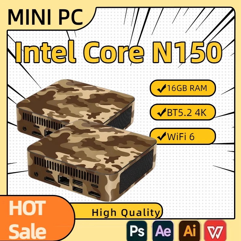 Compact Mini Pc Intel N150 Min - Pc Gaming Setup review and price