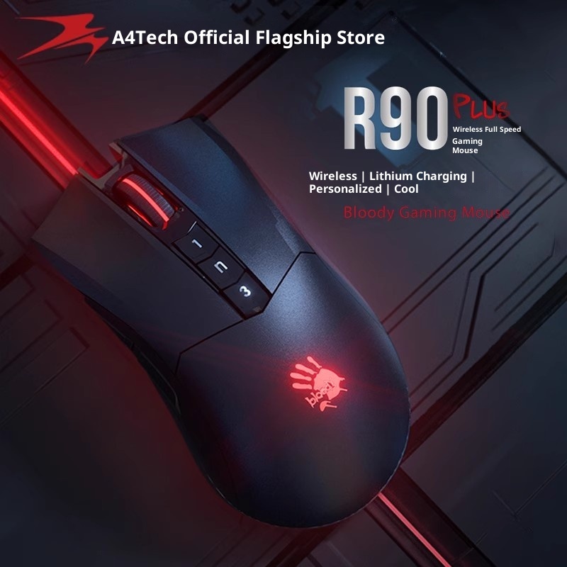 Bloody R90 PLUS Wireless Mouse - Fps Gaming Mouse review and price