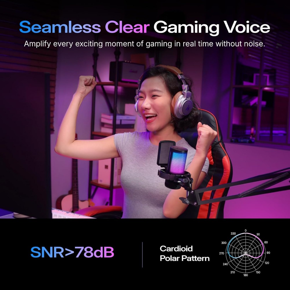 USB Gaming Microphone with Noi - Pc Gaming Usa review and price