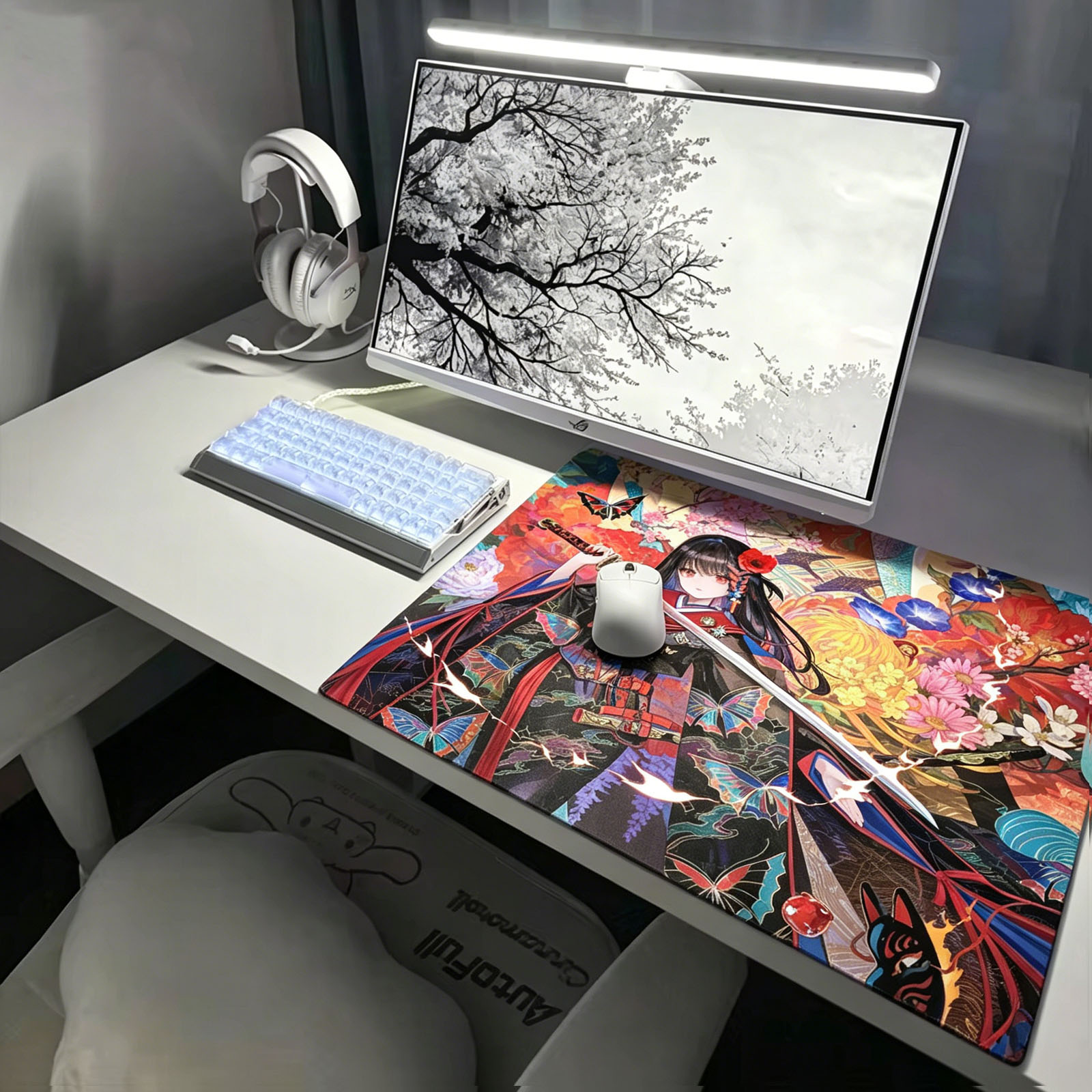 Japanese Anime Flower Girl Gla - Fps Gaming Mouse review and price