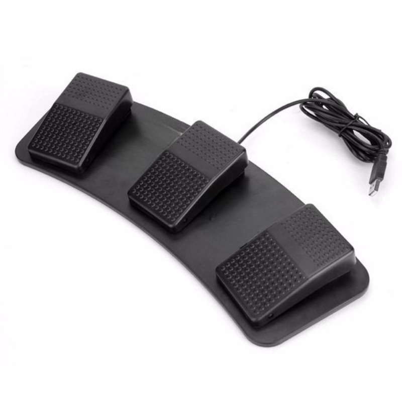 3-Button Foot Pedal Switch Pla - Usb Foot Pedal Gaming review and price