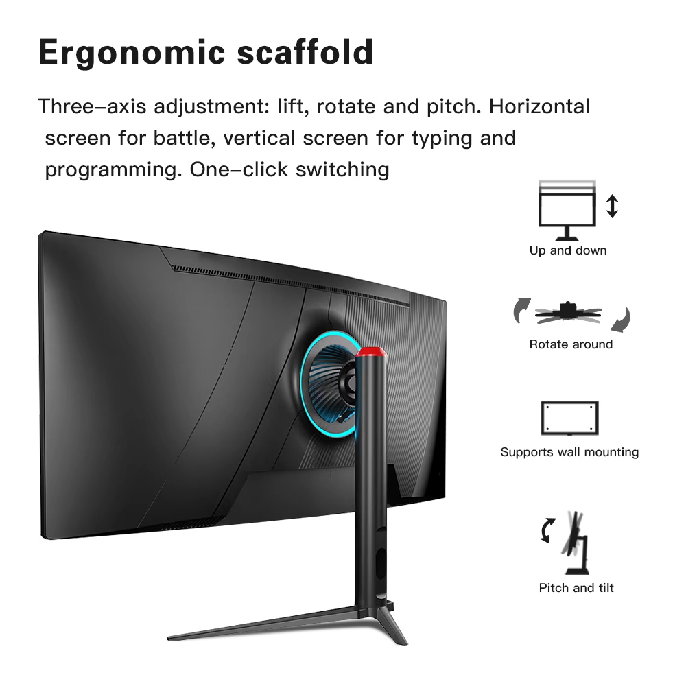 Factory Wholesale 34 Inch Curv - Pc Gaming Cost review and price