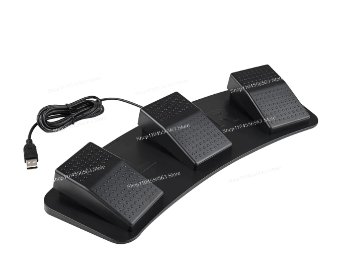 USB 3-Pedal Foot Switch Progra - Usb Foot Pedal Gaming review and price