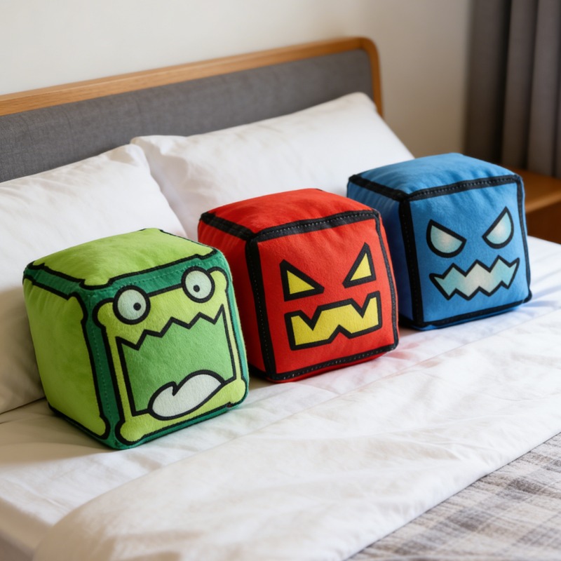 Geometryy Kawaii Throw Pillow  - Gaming Chair Lumbar Pillow review and price
