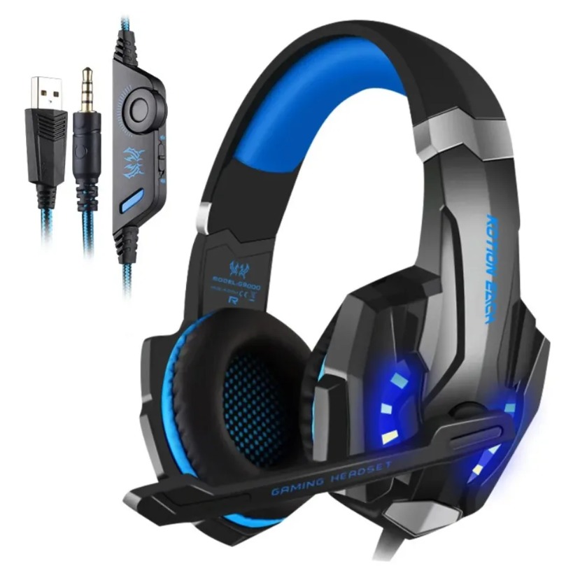 Gaming Headset Deep Bass Stere - Pc Gaming Ps5 review and price