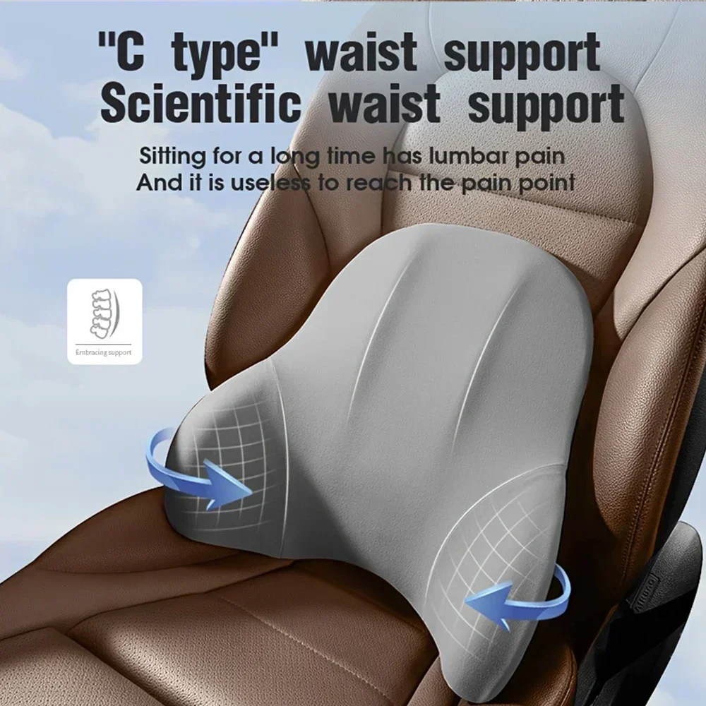 Memory Foam Lumbar Back Cushio - Gaming Chair Lumbar Pillow review and price