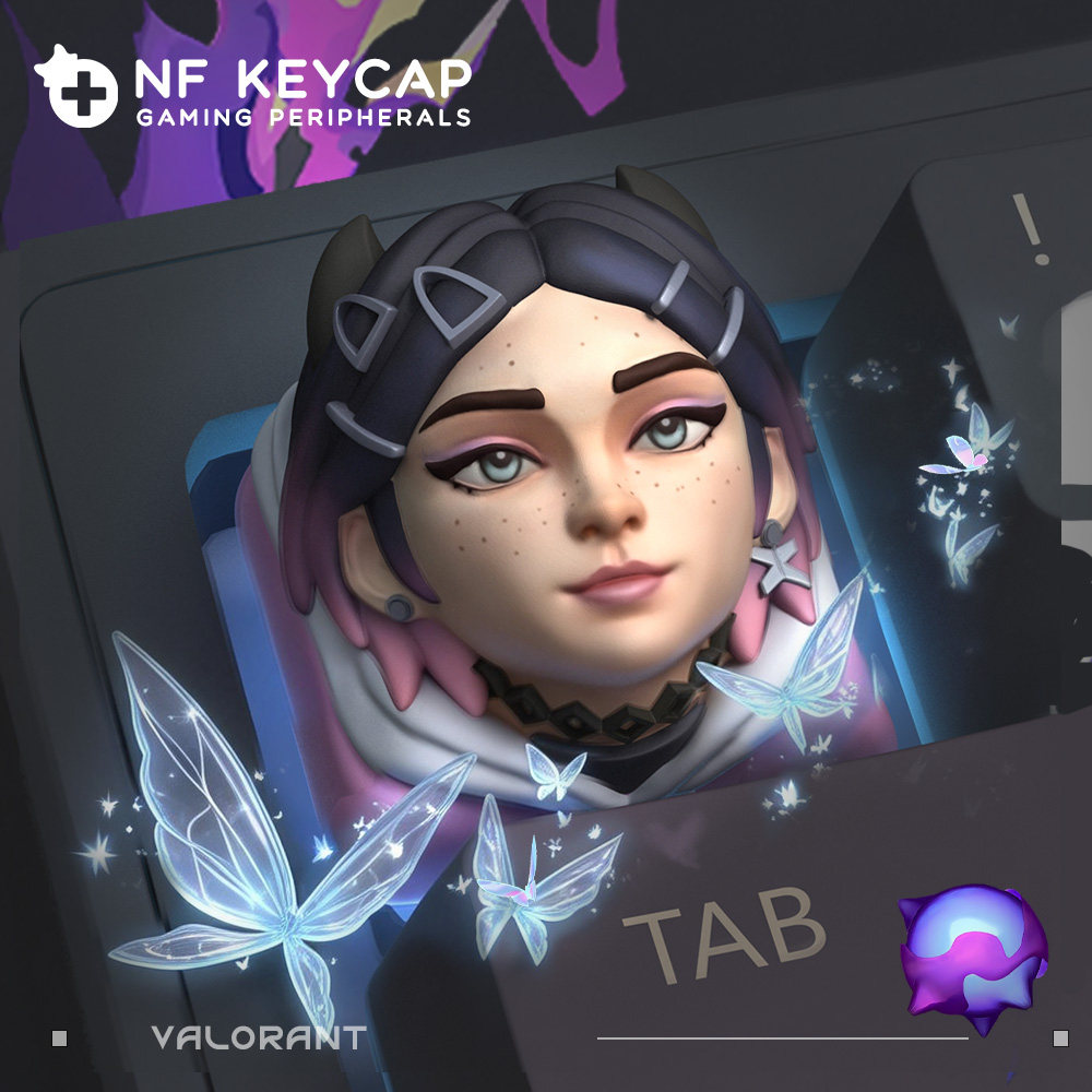 VALORANT Clove Keyboard Anime  - Pc Gaming Valorant review and price