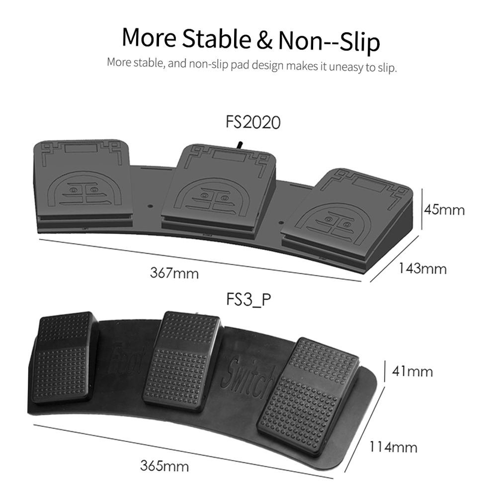 USB Triple Foot Pedal PC Game  - Usb Foot Pedal Gaming review and price