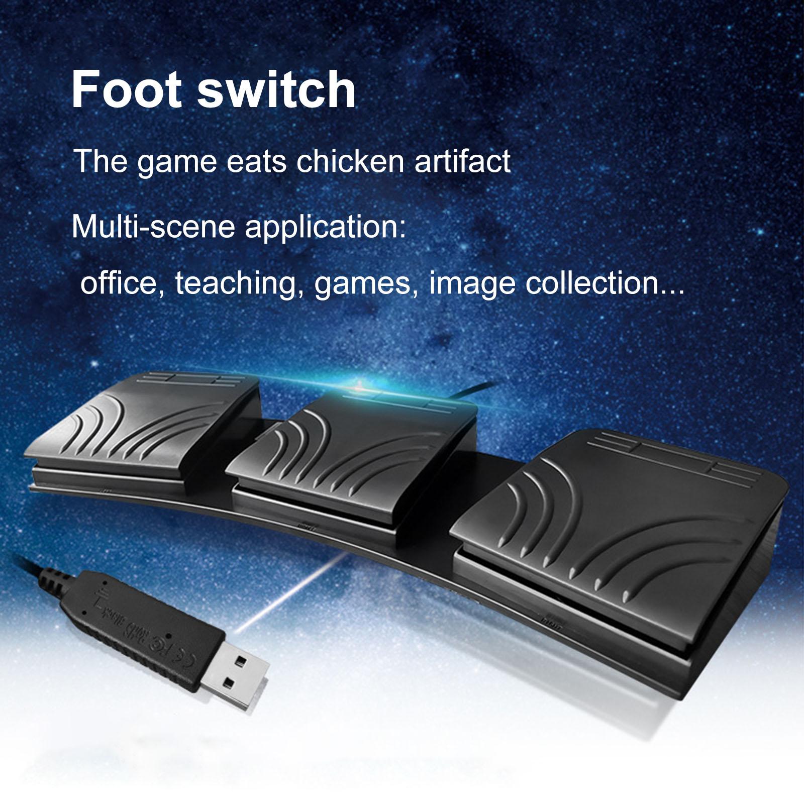 USB Foot Control Keyboard Acti - Usb Foot Pedal Gaming review and price