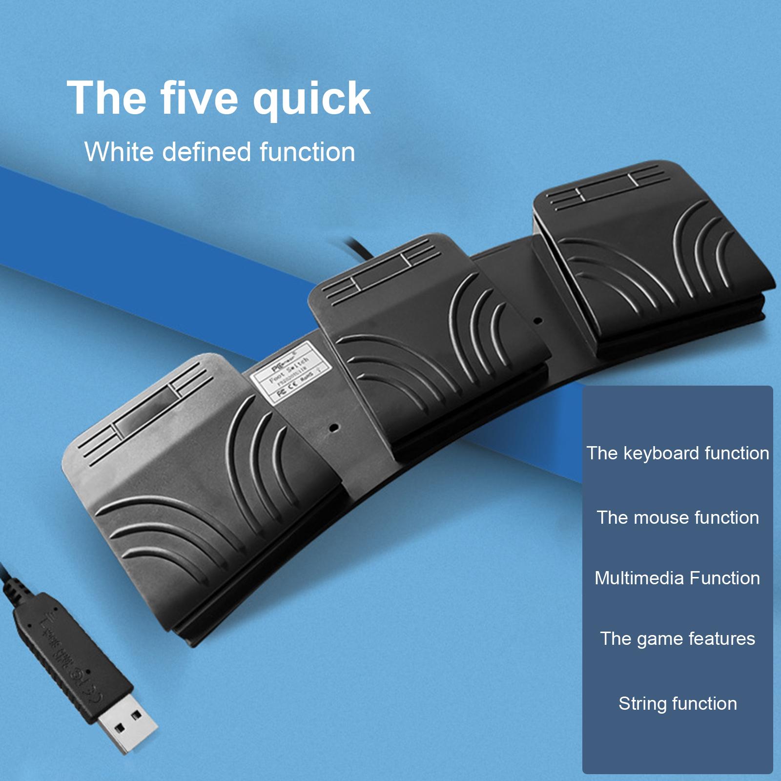 USB Foot Control Keyboard Acti - Usb Foot Pedal Gaming review and price