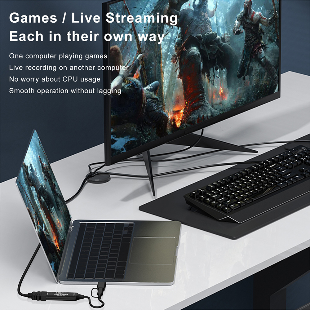 4K HDMI-compatible USB Video C - Pc Gaming Games review and price