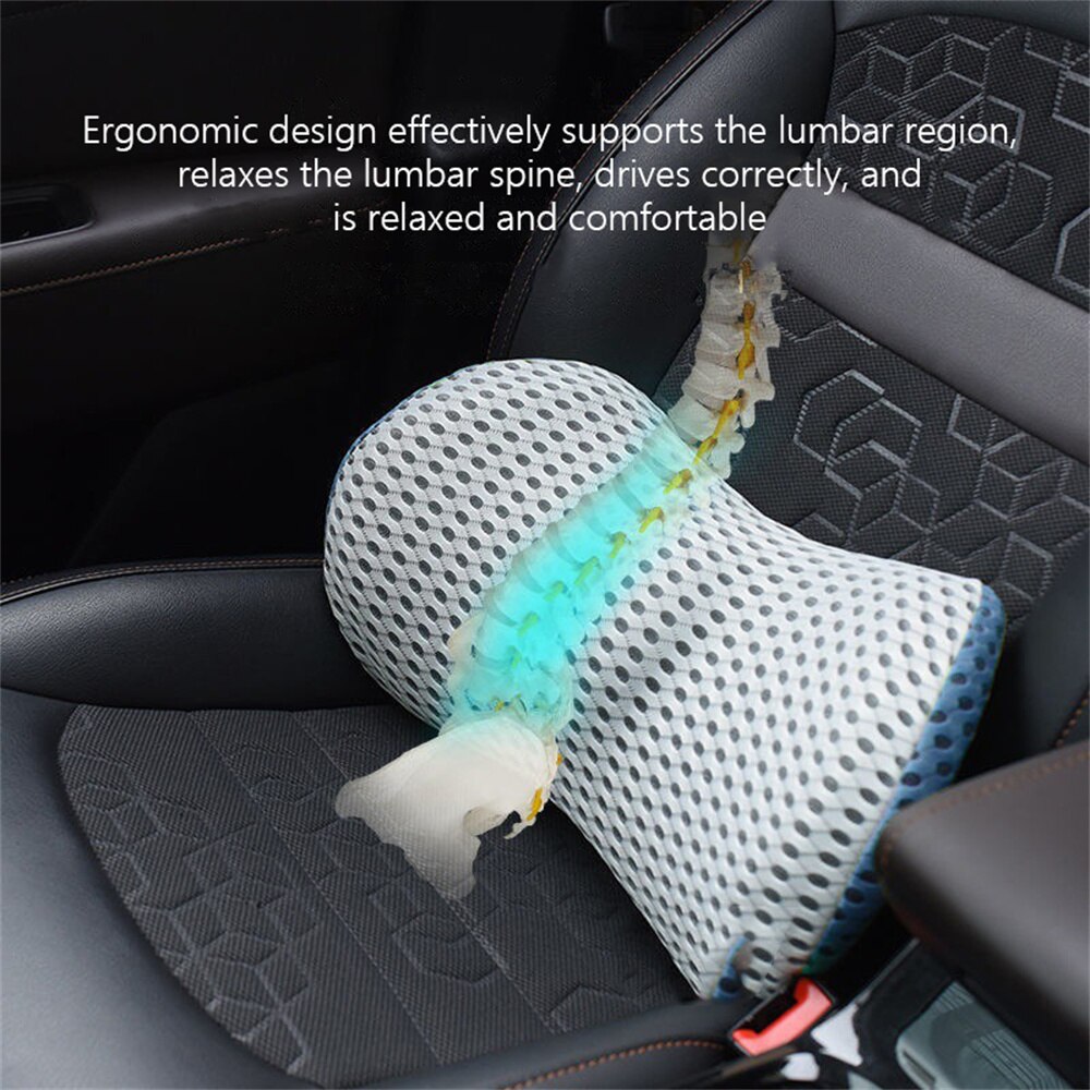 Breathable Memory Cushion Inte - Gaming Chair Lumbar Pillow review and price
